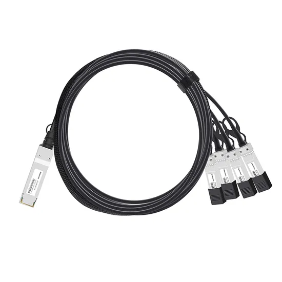 40g to 4X10g Qsfp to 4SFP+ 1m 2m 30AWG Dac Breakout Copper Cable 
