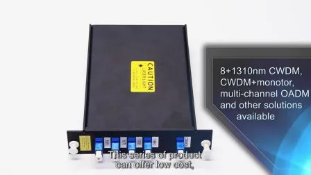 Factory Price Fiber Optic DWDM Module, OEM 16CH Optical DWDM Mux Demux Module with High Quality 