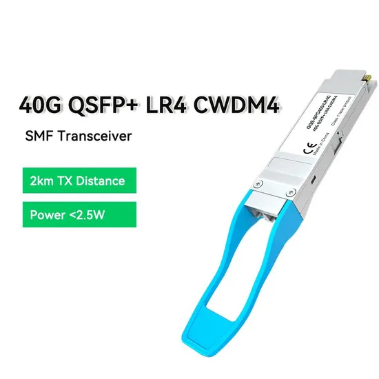 40g Qsfp+ Lr4 Dml CWDM4 2km Optical Transceiver 