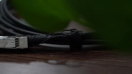 Compatible Mikrotik Qsfp 40g to 4xsfp+10g 3m Passive Copper Splitter Cable Dac 40g Manufacturer 