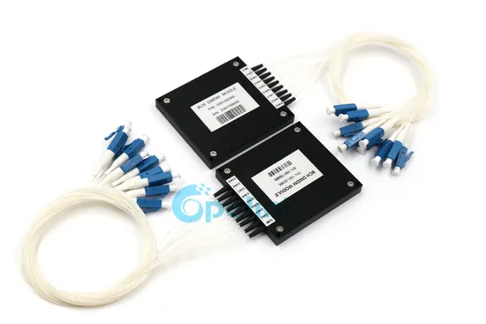 8CH LC/PC 0.9mm Fiber Cable ABS Plastic Box Mini Optical DWDM 