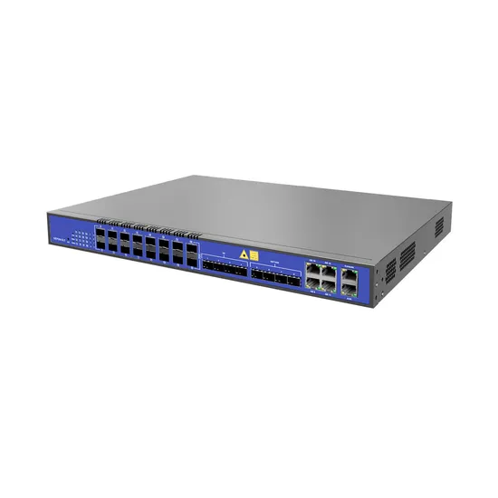 Triple Play Epon Olt Dba Qos 16 Ports Rack Mount Solution 