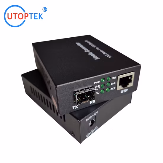Ethernet, UTP, SFP+, 10g RJ45 30m, Converter Transceiver Optical Opl