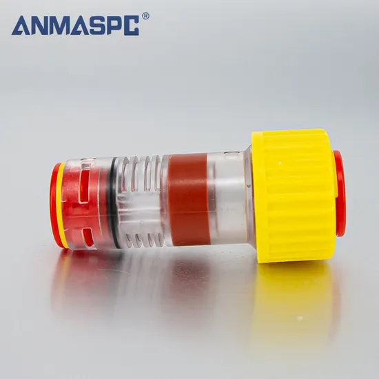 Fza10/8mm Micro Duct Water Gas Block Connector FTTX Network System Air Blown Solution 