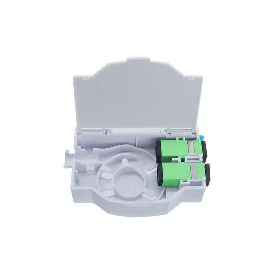 Mini Fiber Optic Terminal Box 1*2 3 Ports 2 Core Access Terminal Equipment Entrance Cable Boxfor FTTH FTTX 