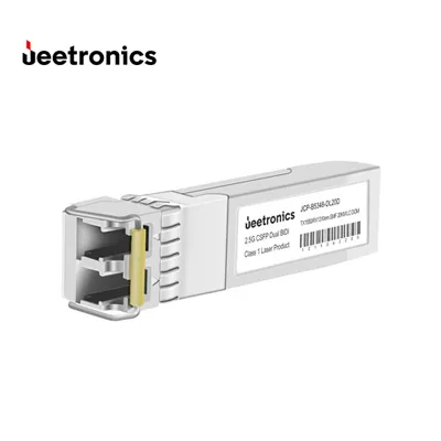 Csfp Module 155m/1.25g/2.5g Compact Bidi/Wdm SFP Transceiver 20km Tx1550/Rx1310nm 