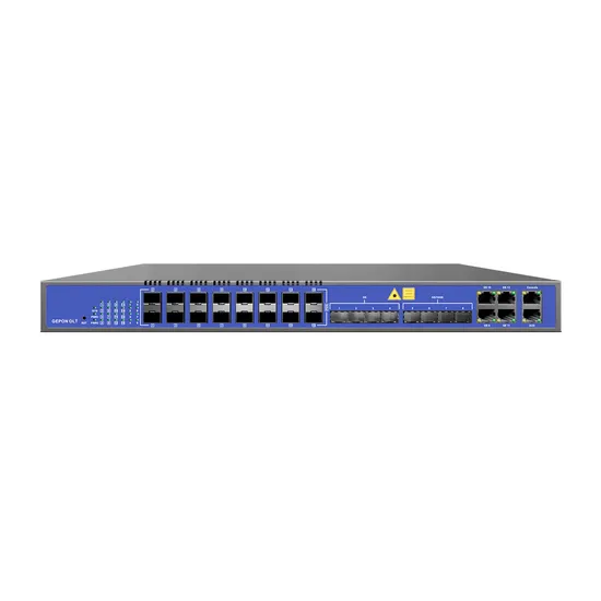 16 Port Epon Olt Layer3 Switch 1u Rack Mount for ISP Enterprise 