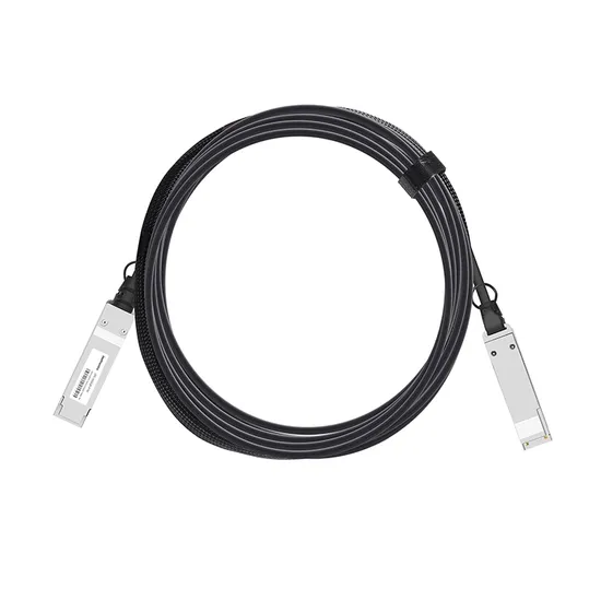 Dac 40GB/S Qsfp to Qsfp 4m 7m 24AWG Direct Attach Twinax Copper Cable 