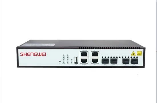 FTTH Optical Line Terminal Gpon Epon Single Double Four Port Olt 