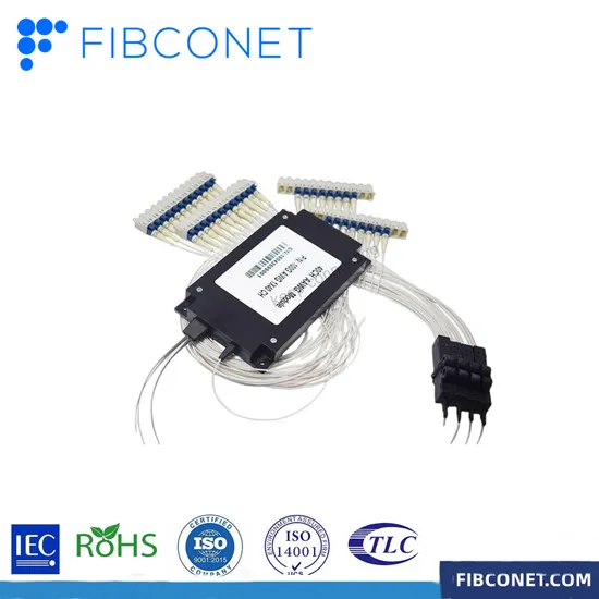 FTTH 40 Channel 100g DWDM Mux/Demux Athermal AWG Module Aawg 