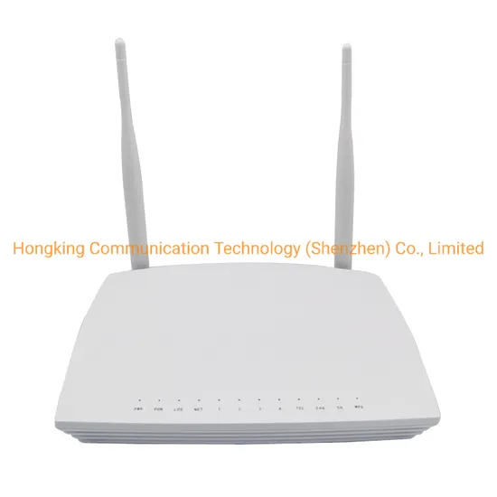 Hg260p Gpon Epon Zte Chip Set Xpon ONU 1ge 3fe 1tel + 2.4G/5g FTTH Ont AC WiFi 