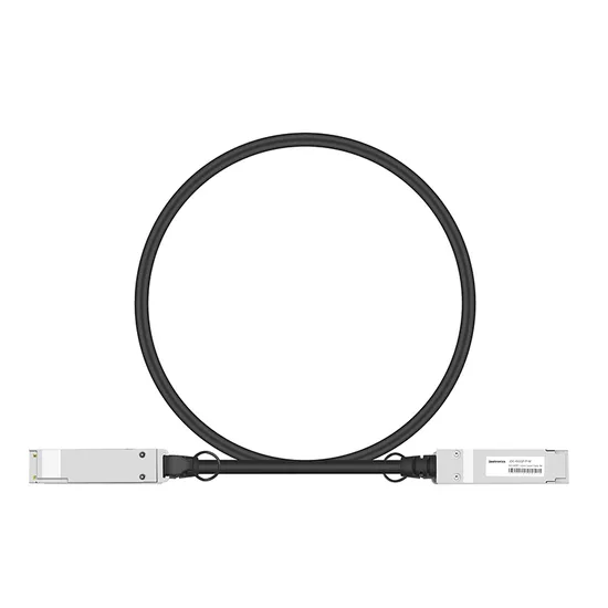 Qsfp 40g Dac 1m 30AWG Direct Attach Twinax Copper Cable 