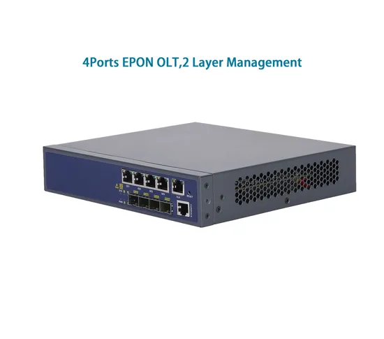 Cost Effective Epon Olt 4 Ports High Split Ratio 1: 64 