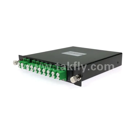 Optical Fiber 8+1channel Mux+Demux Lgx Module Dense Wavelength Division Multiplexer DWDM 